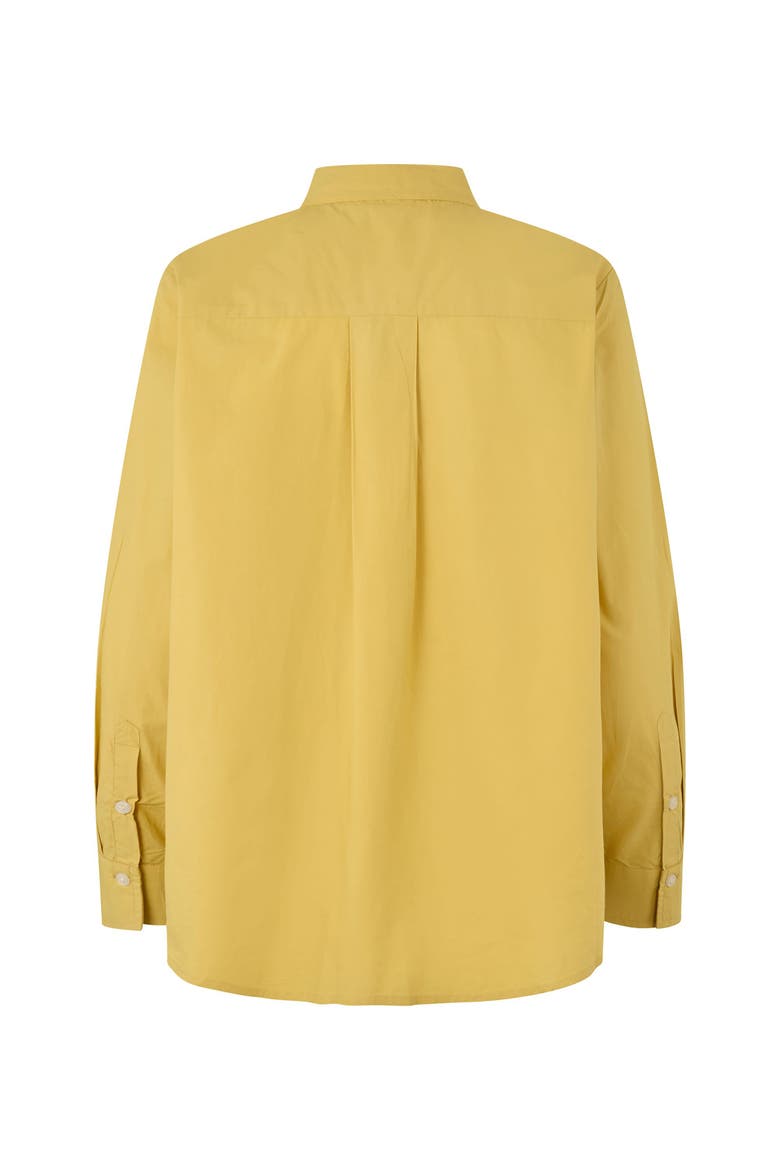 MaImma Long Sleeve Collared Shirt, Alternate, color, Golden Green