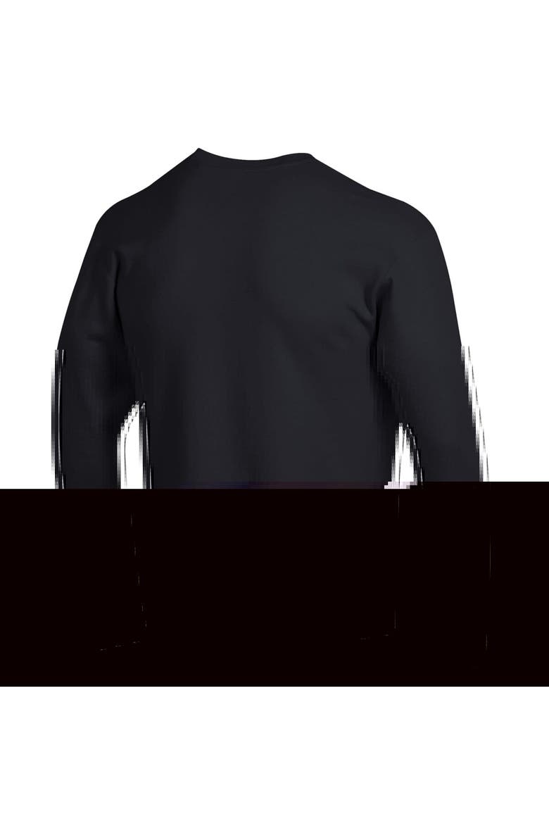 Men's Champion Black San Francisco Giants Powerblend Wordmark Sweatshirt, Alternate, color, Black