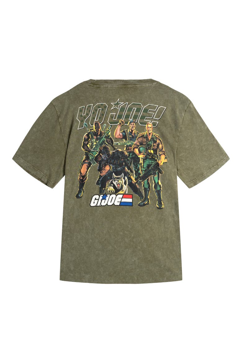 Men's Graphic Short Sleeve T-Shirt, Alternate, color, Snake Eyes Flash Olive