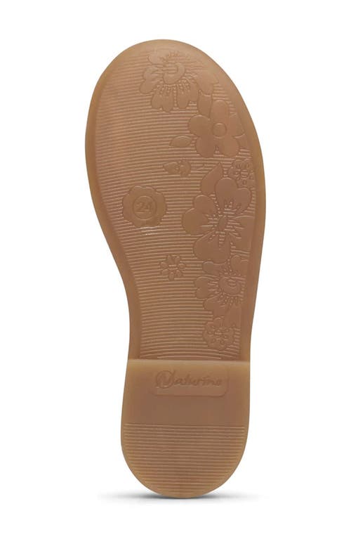 Shop Naturino Kids' Callais Slingback Flat In Cipria