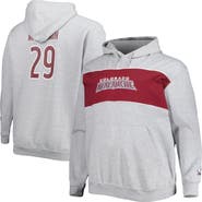 PROFILE Men's Nathan MacKinnon Heather Gray Colorado Avalanche Big & Tall Player Pullover Hoodie
