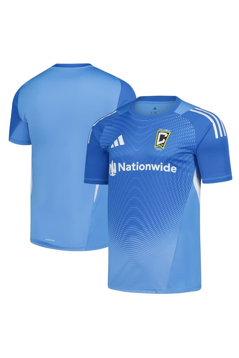 Men's adidas Blue Columbus Crew 2025 Goalkeeper Jersey, Main, color, Blue