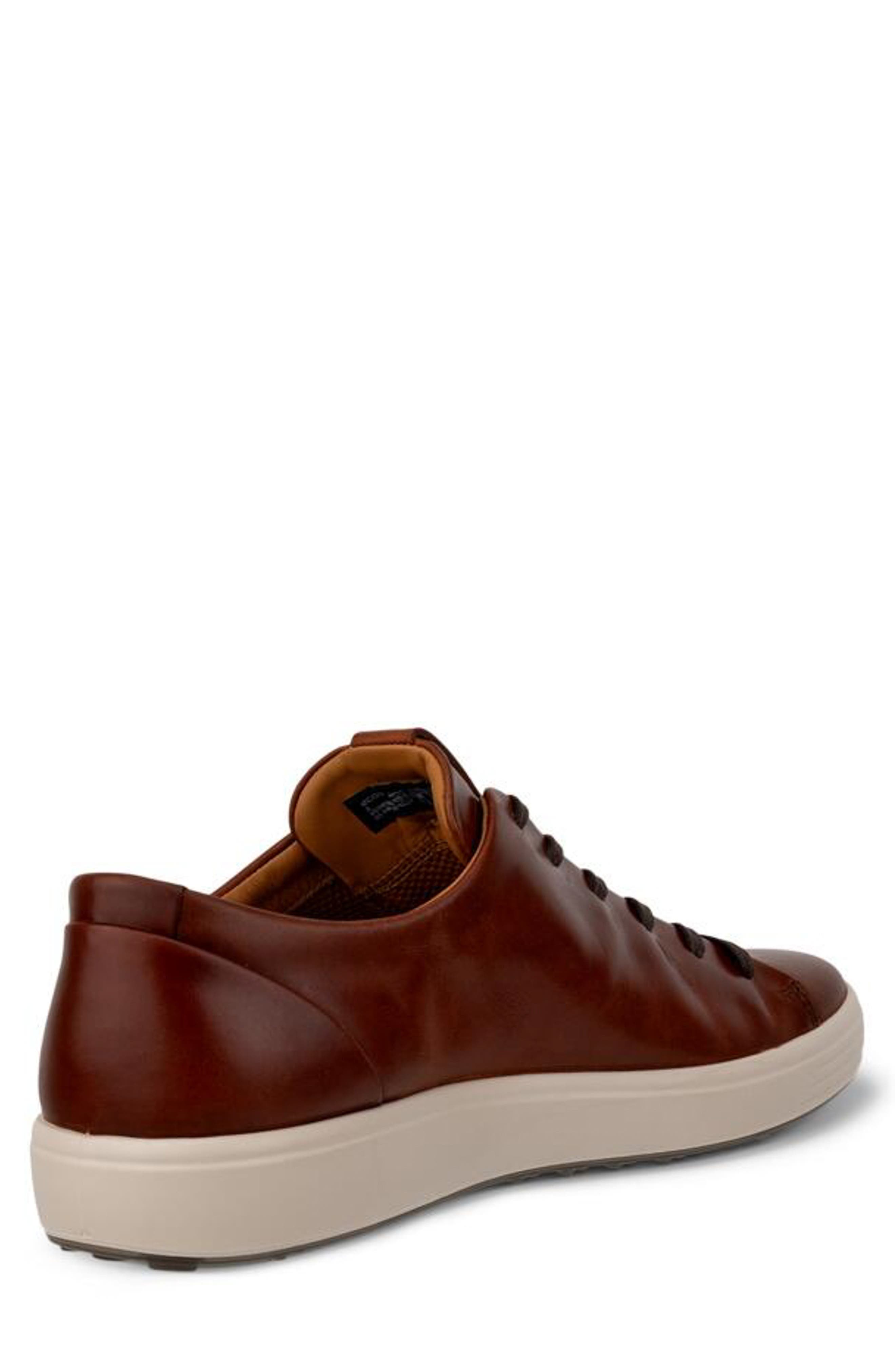 ECCO Soft 7 Premier Sneaker, Alternate, color, Cognac
