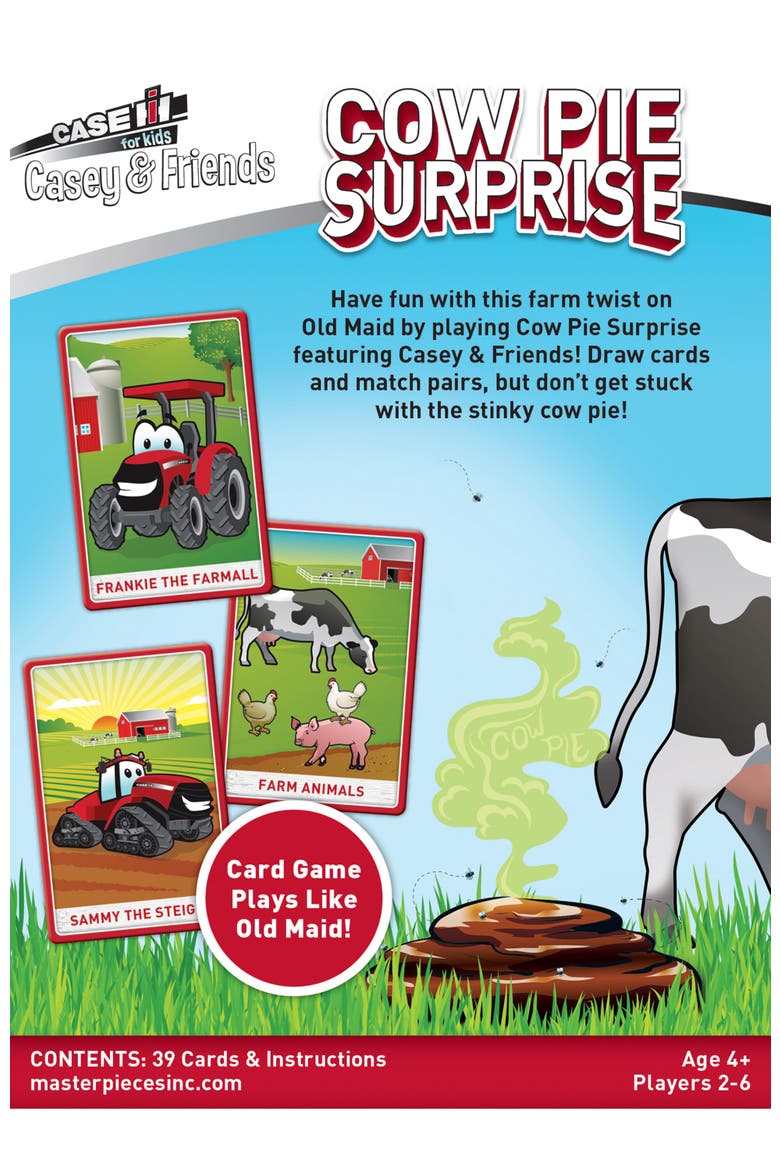 Case IH - Cow Pie Surprise Card Game, Alternate, color, Multicolor