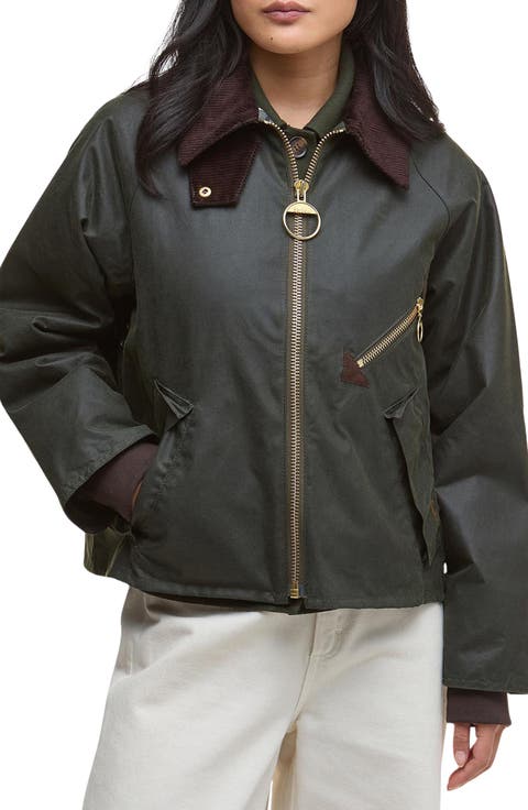 Arlene Water Repellent Waxed Jacket