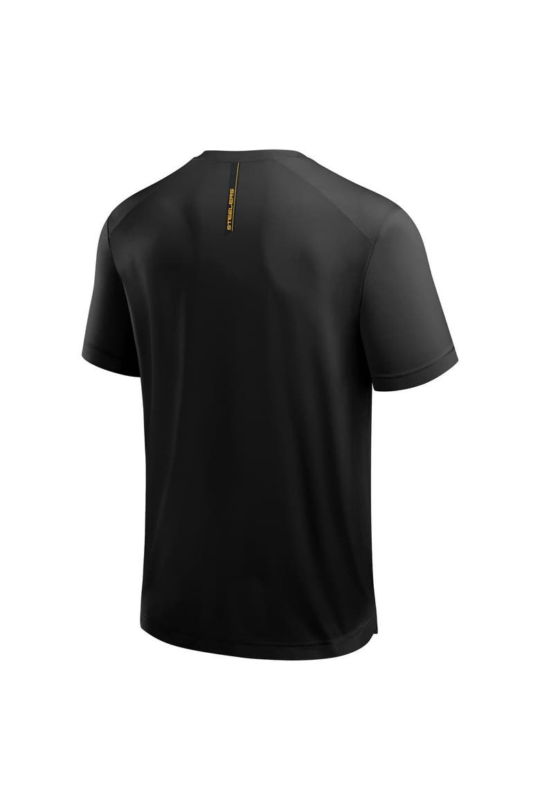 Men's Fanatics Black Pittsburgh Steelers Front Office Move Mono T-Shirt, Alternate, color, Black