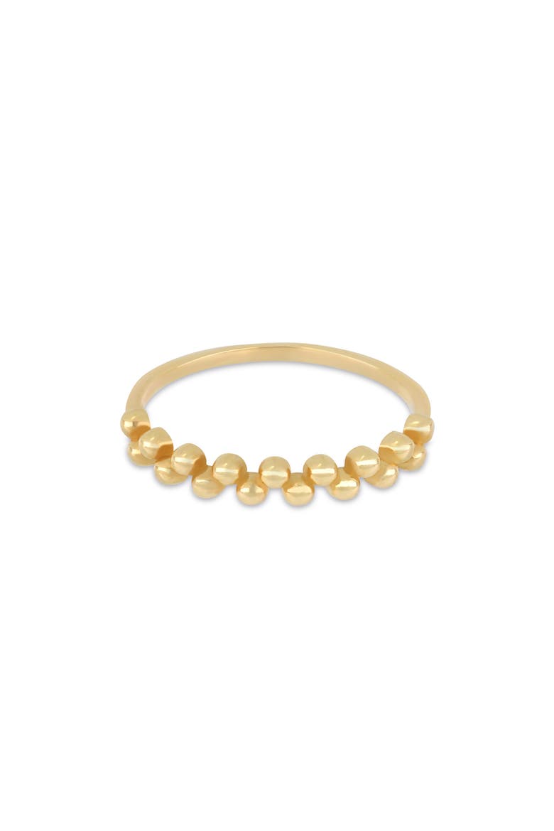 14K Gold Beaded Stackable Ring, Alternate, color, 14K YELLOW GOLD