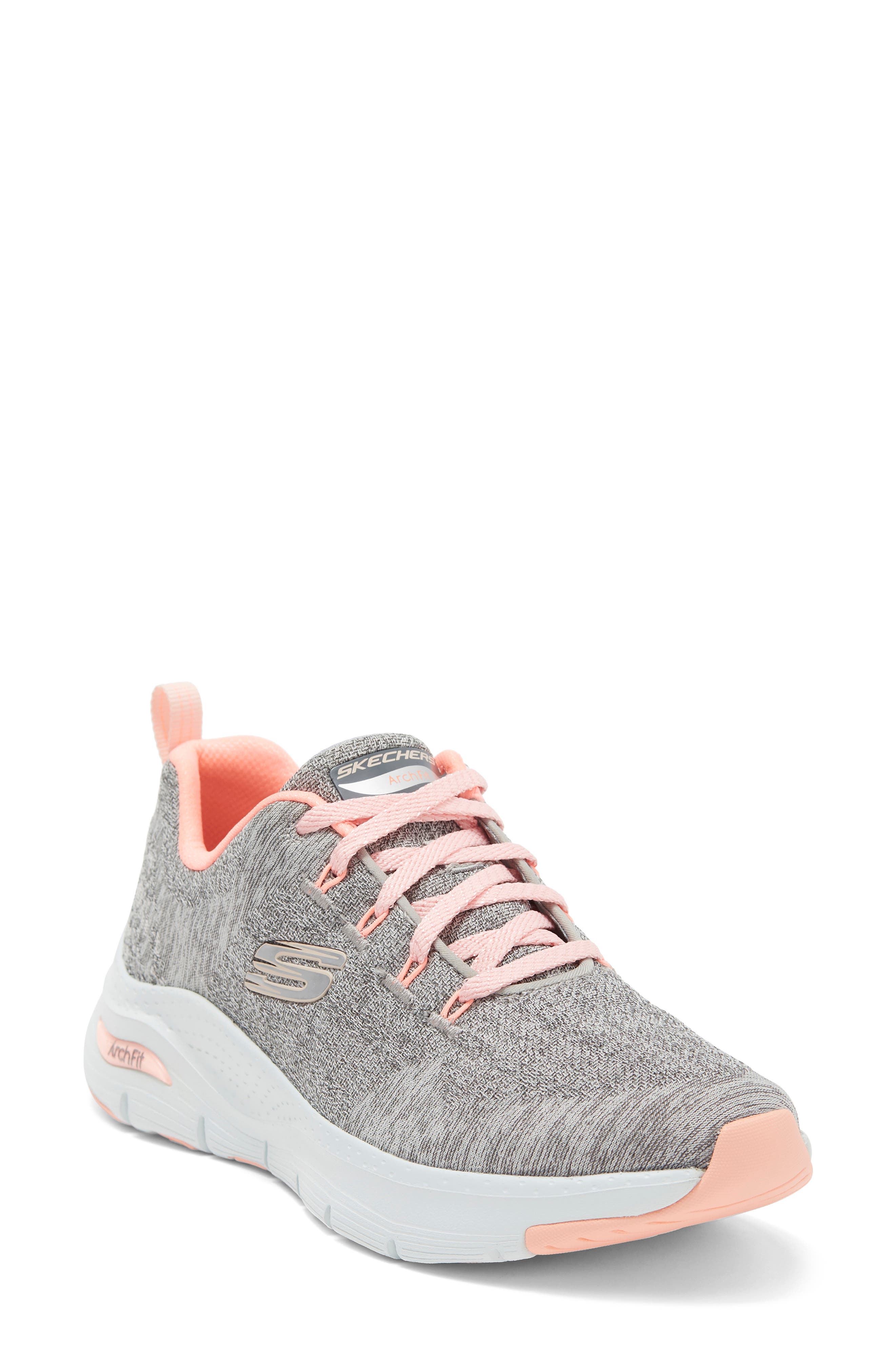 SKECHERS Arch Fit Comfy Wave Sneaker, Main, color, 