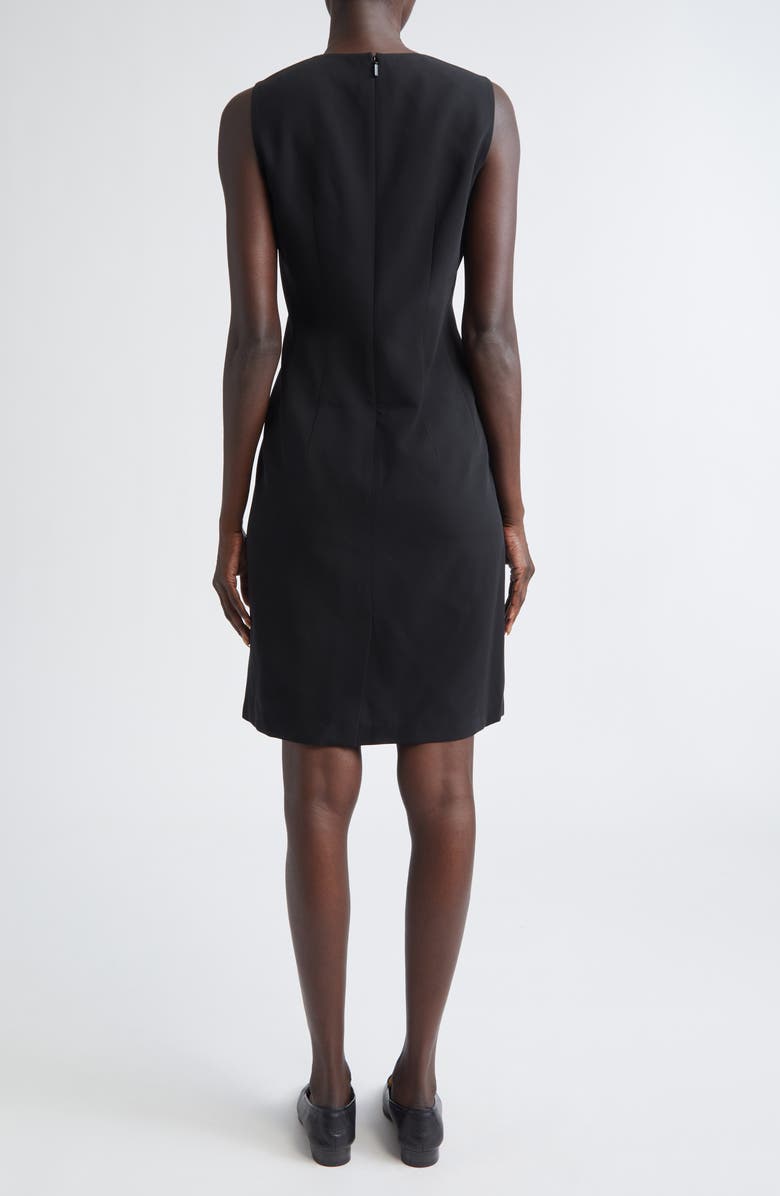 Lafayette 148 New York Harpson Sleeveless Sheath Dress, Alternate, color, Black