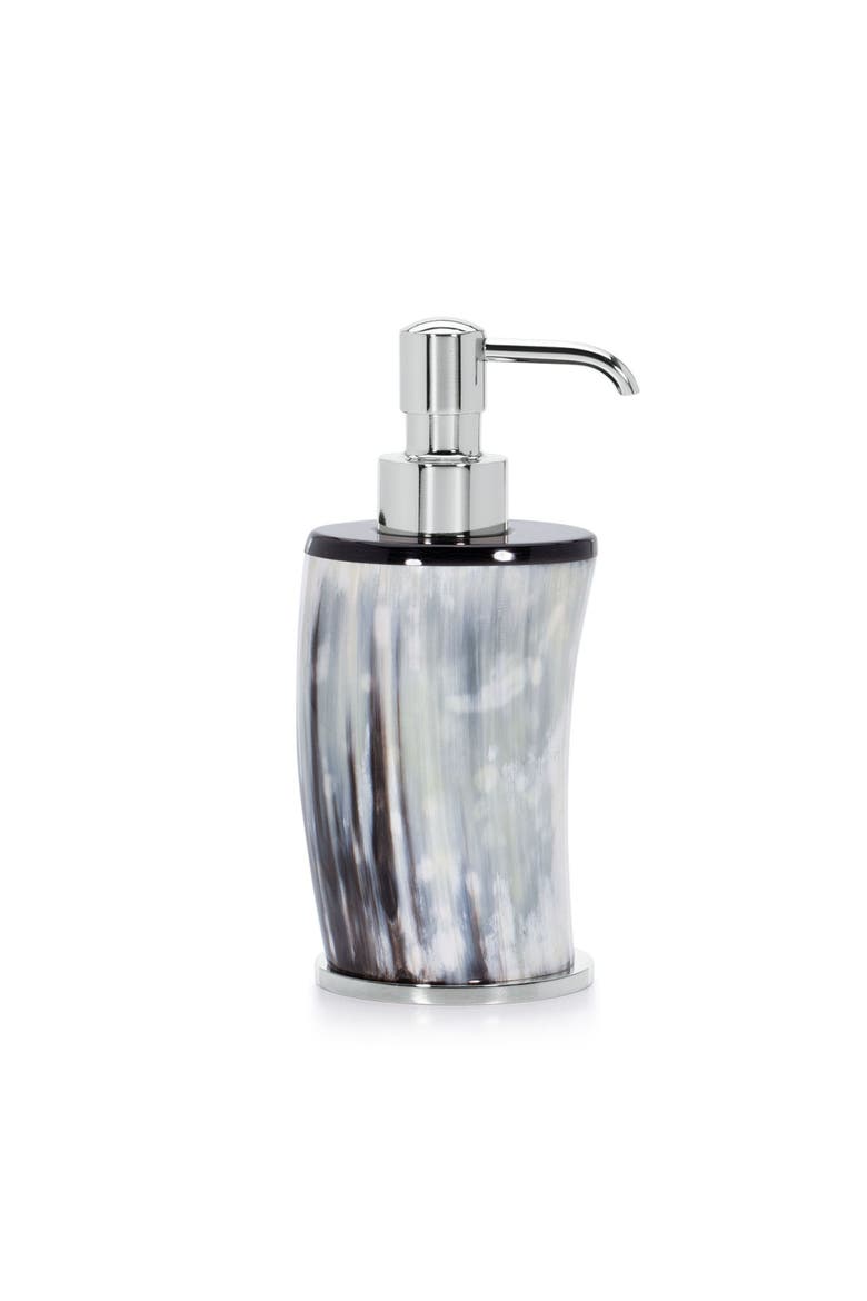 Tusk Dark Pump Dispenser - Nickel, Main, color, BLACK