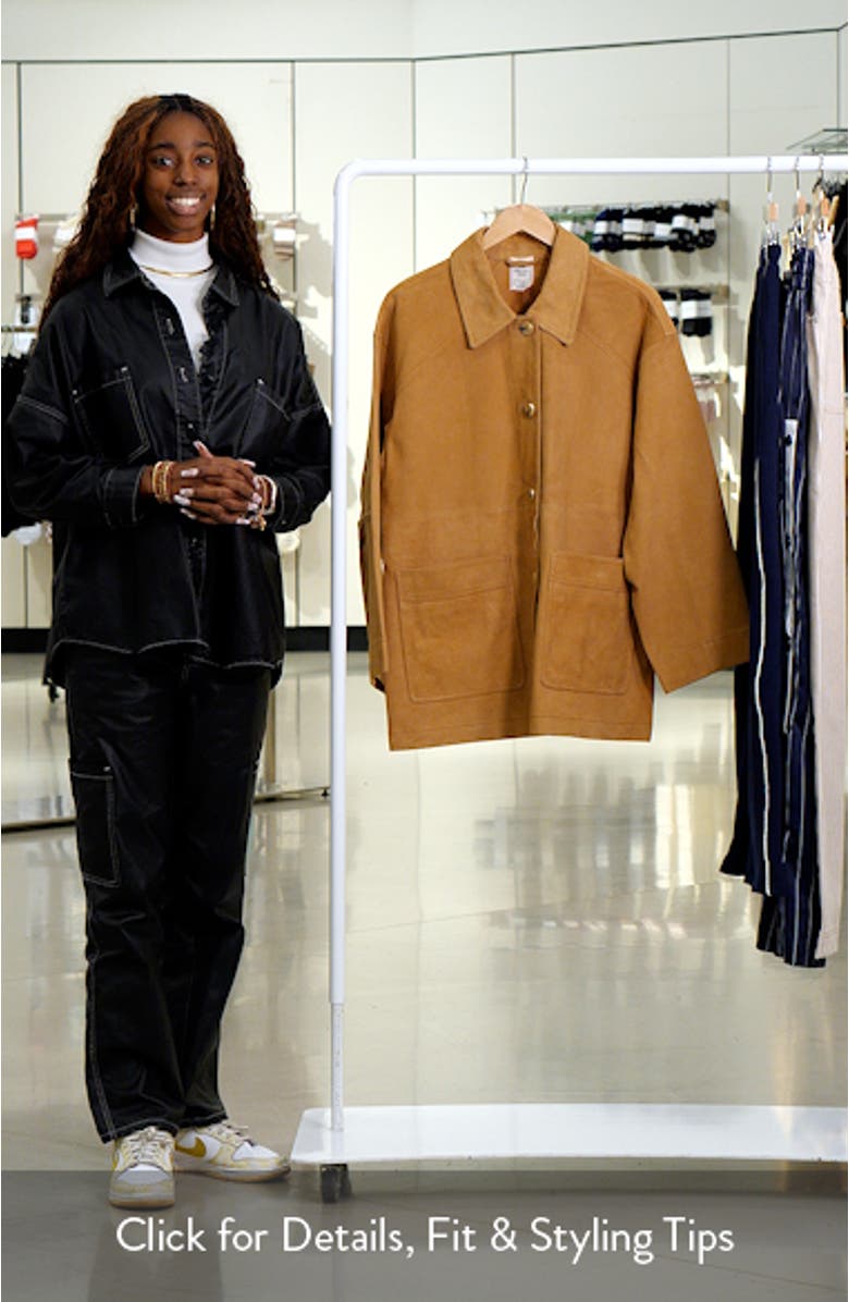 Annalise Suede Jacket, sales video thumbnail