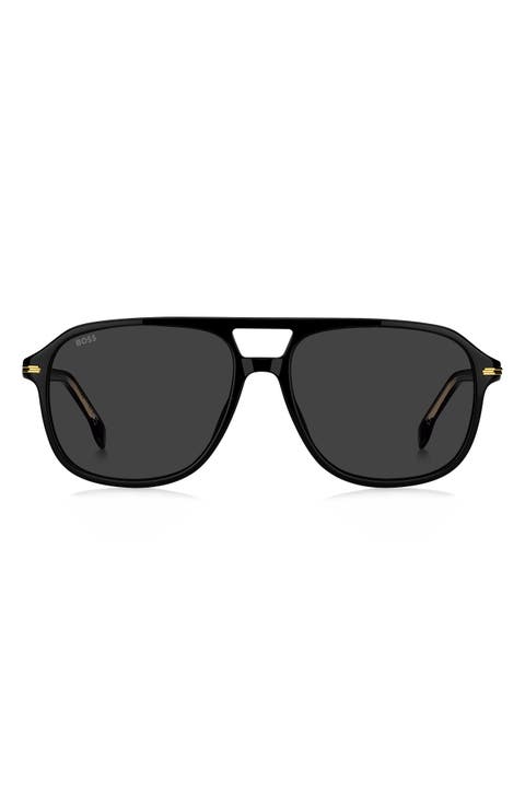 57mm Square Sunglasses