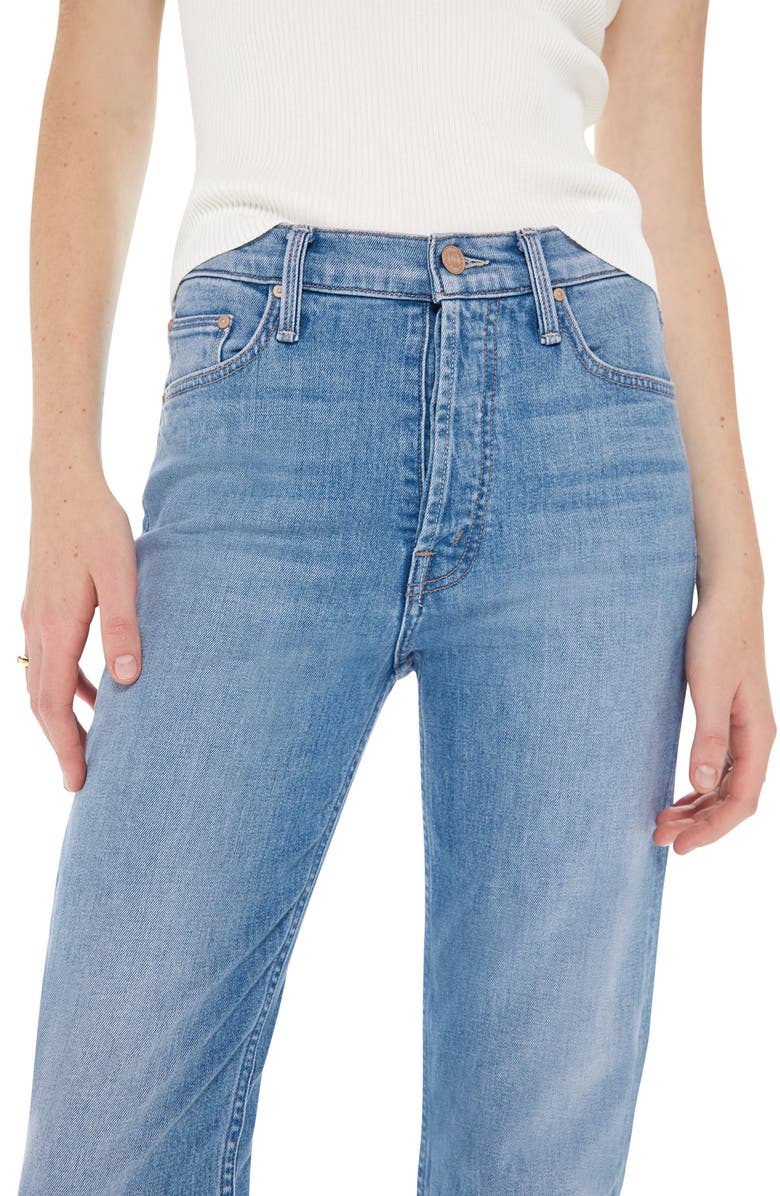 MOTHER The Tomcat Crop Straight Leg Jeans, Alternate, color,