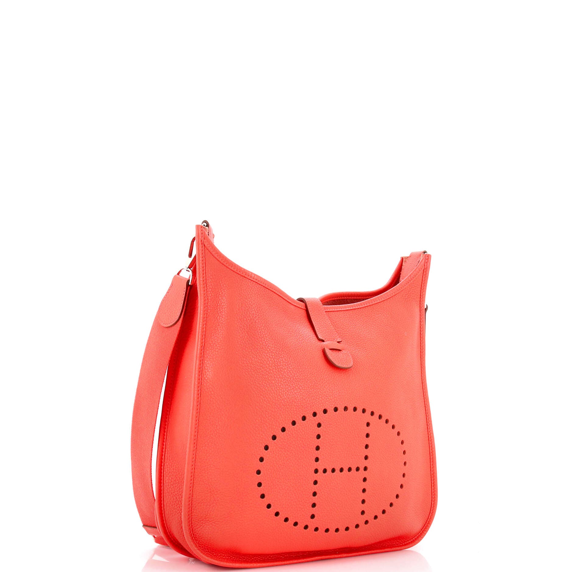 Pre-Owned Hermes Evelyne Bag Gen III Clemence PM, Alternate, color, Rose Jaipur