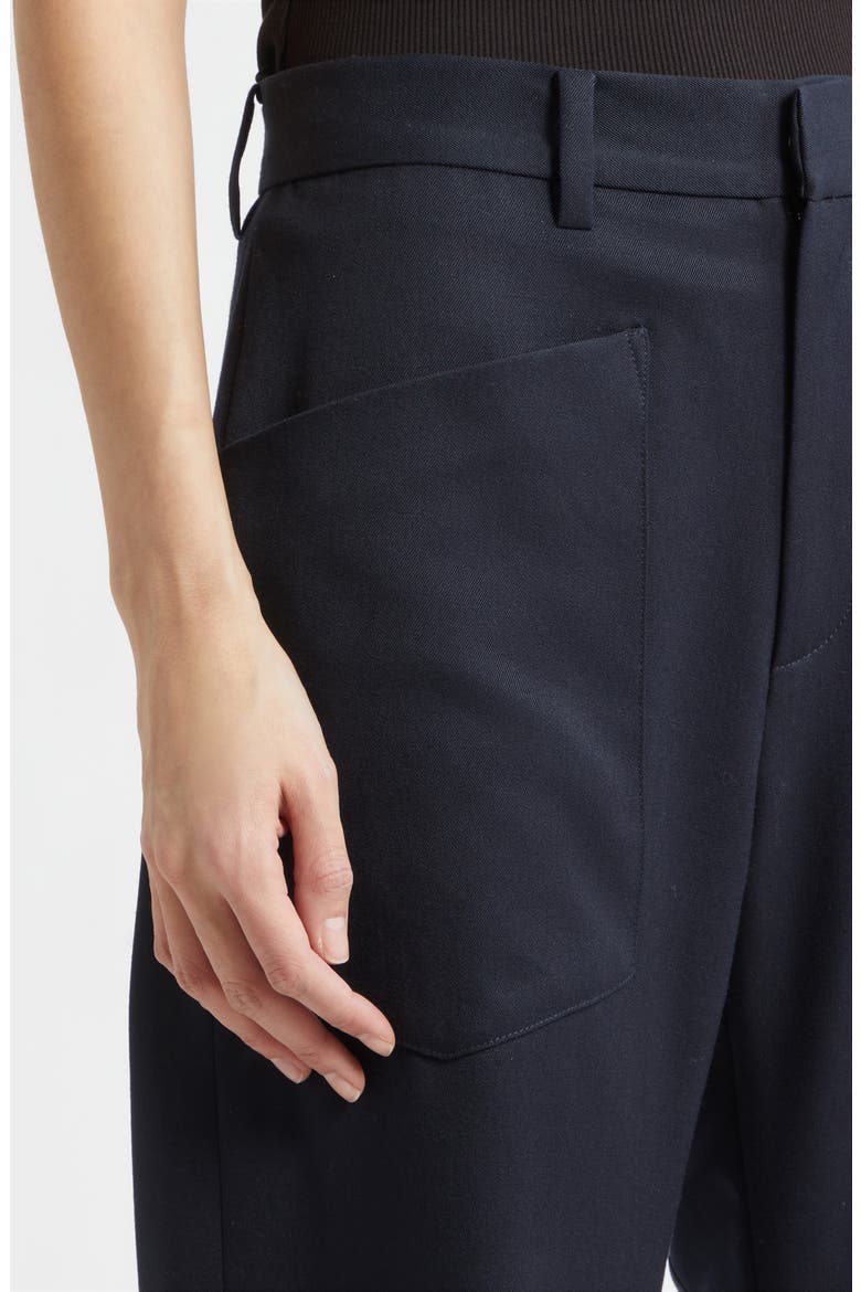 Shon Virgin Wool Crop Pants, Alternate, color, MIDNIGHT