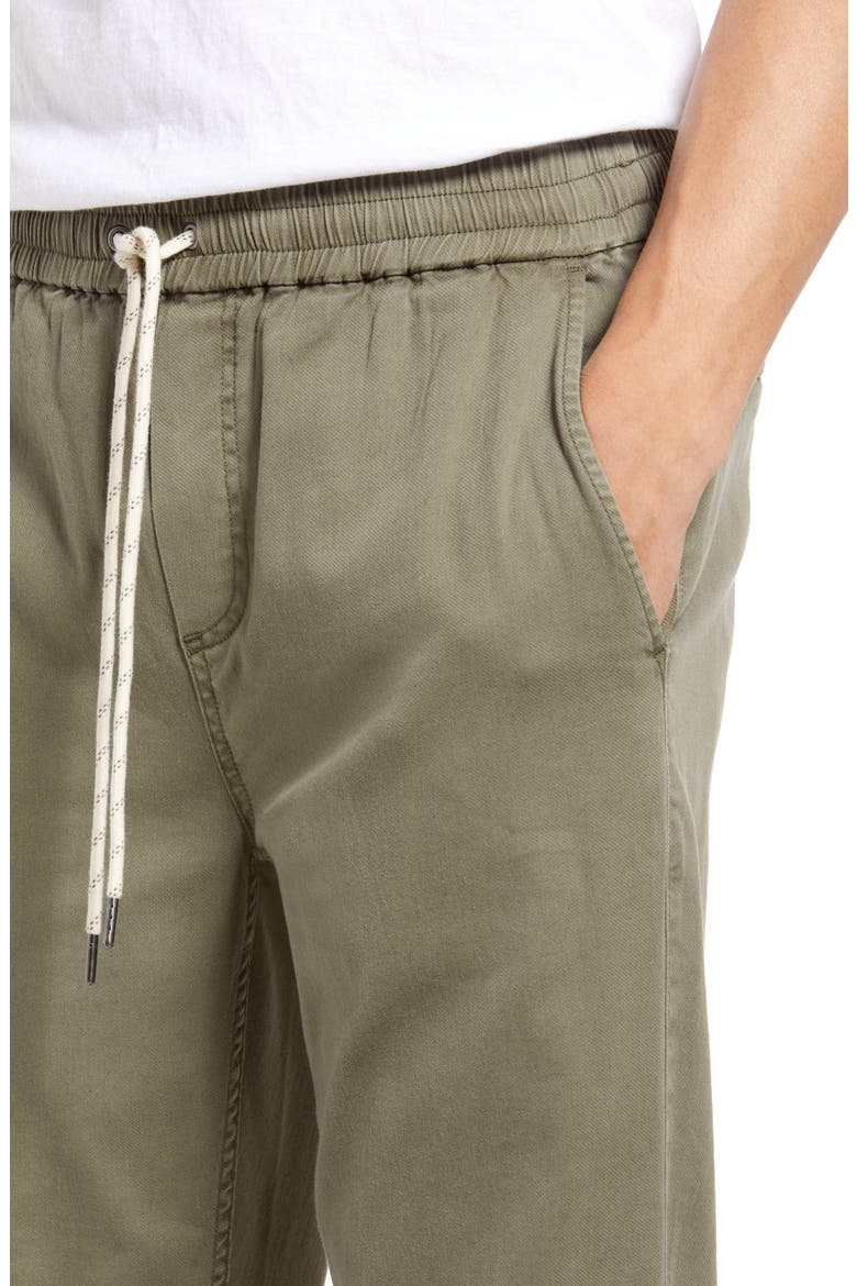 Essential Drawstring Pants, Alternate, color, DEEP OLIVE