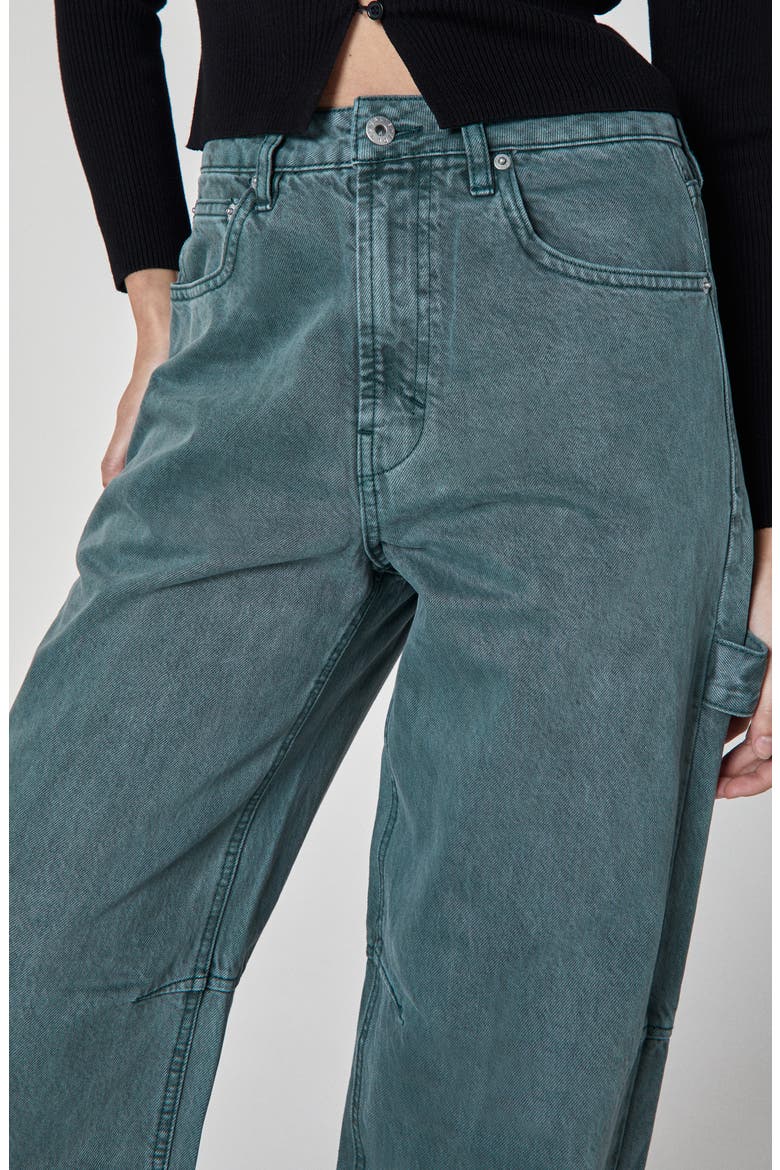 Alex Carpenter Jeans, Alternate, color, GREEN