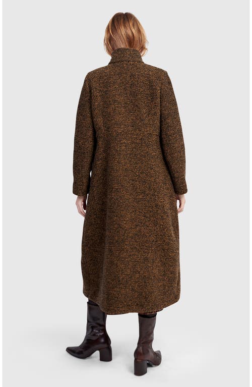 Alembika Tash Long Coat In Brown