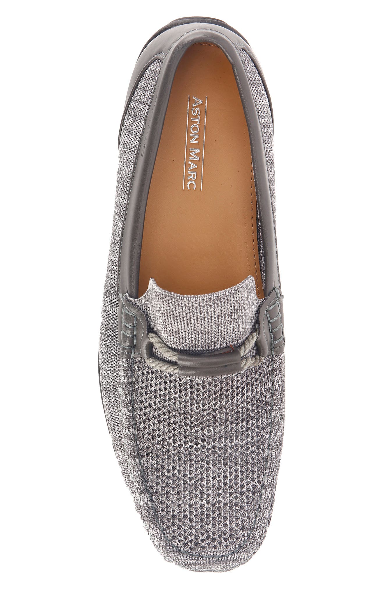ASTON MARC Mesh 2 Driving Loafer, Alternate, color, Grey