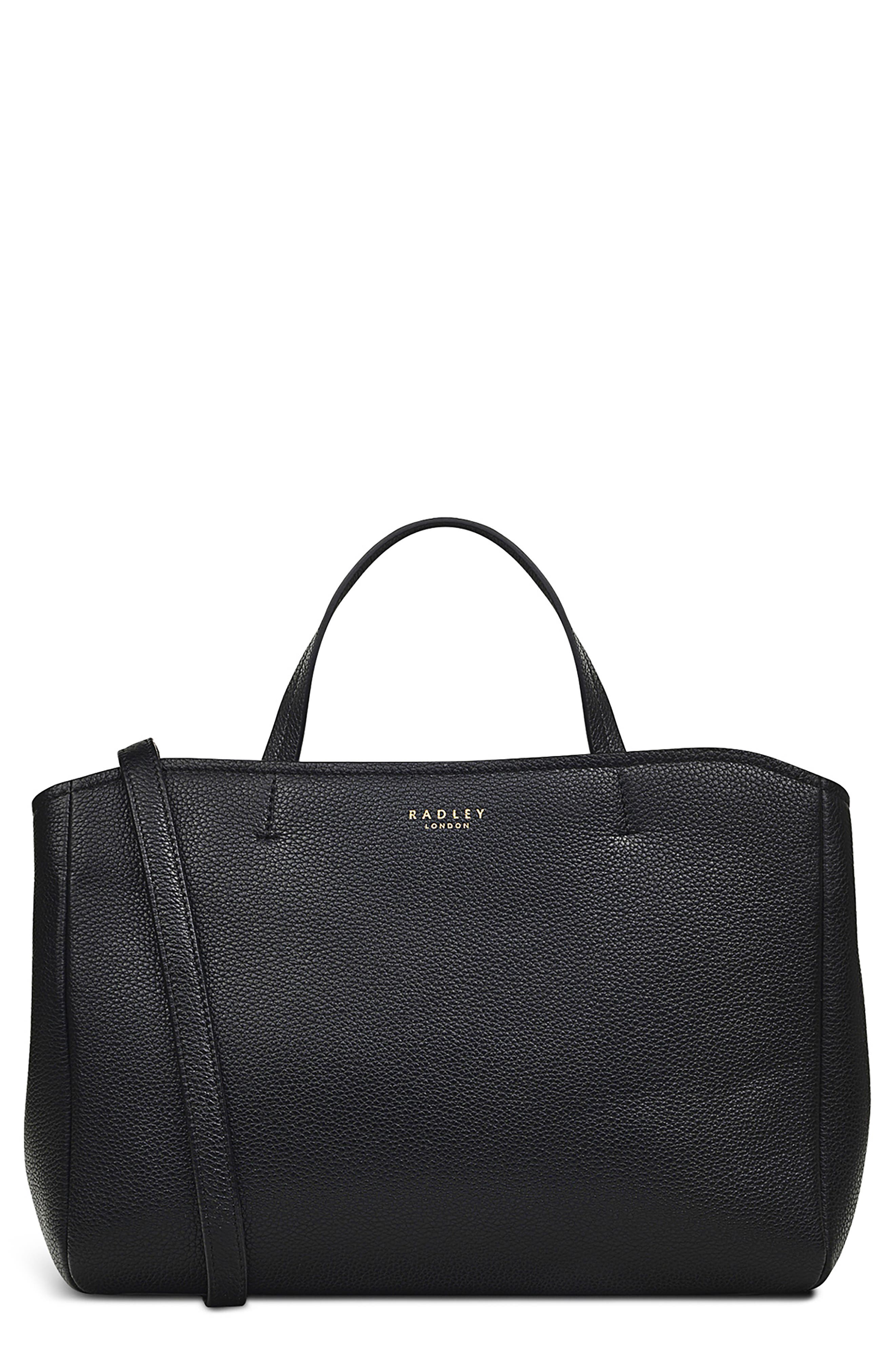 Radley New Haven Road Medium Top Zip Leather Tote Bag