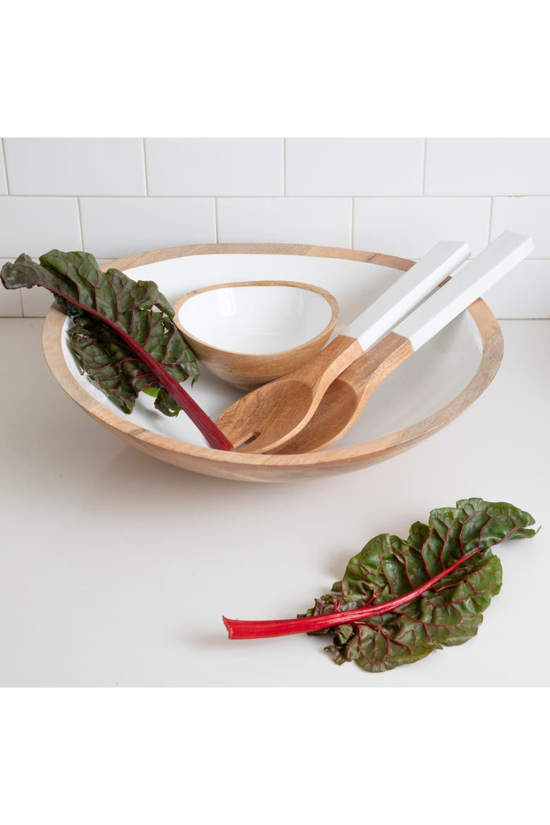 Madras Serving Set, Alternate, color, Natural