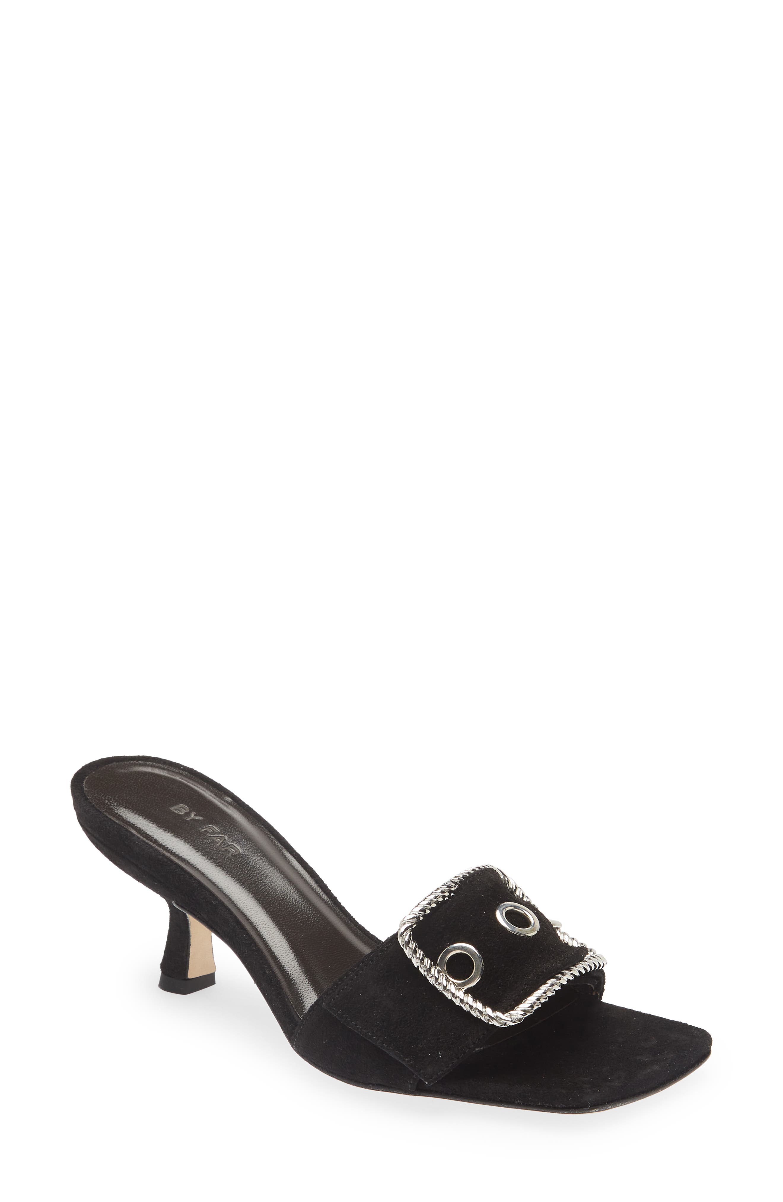 By Far Davina Buckle Sandal, Main, color, 
