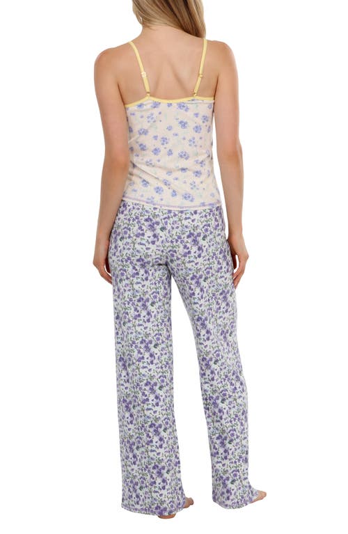 Honeydew Cuddle Crew Floral Pajamas In Renewal Mix Floral