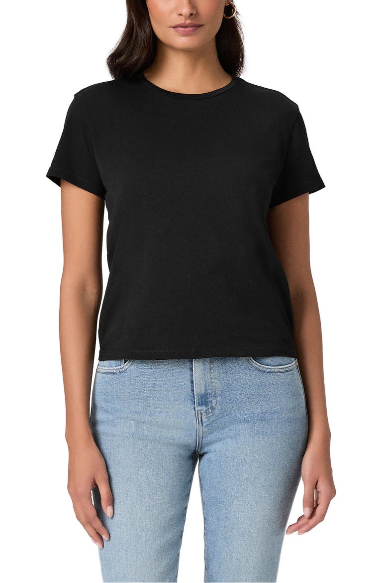 Haven Pima Cotton T-Shirt, Main, color, BLACK