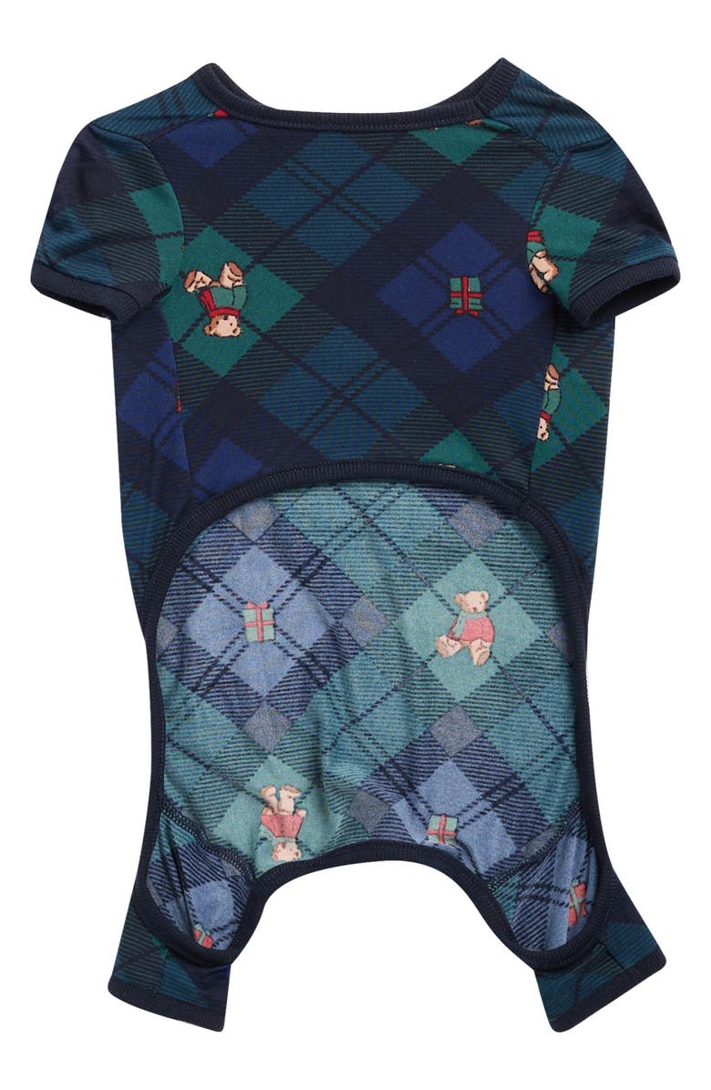 JACLYN Dog Matching Family Bear Plaid Pajamas, Alternate, color, 