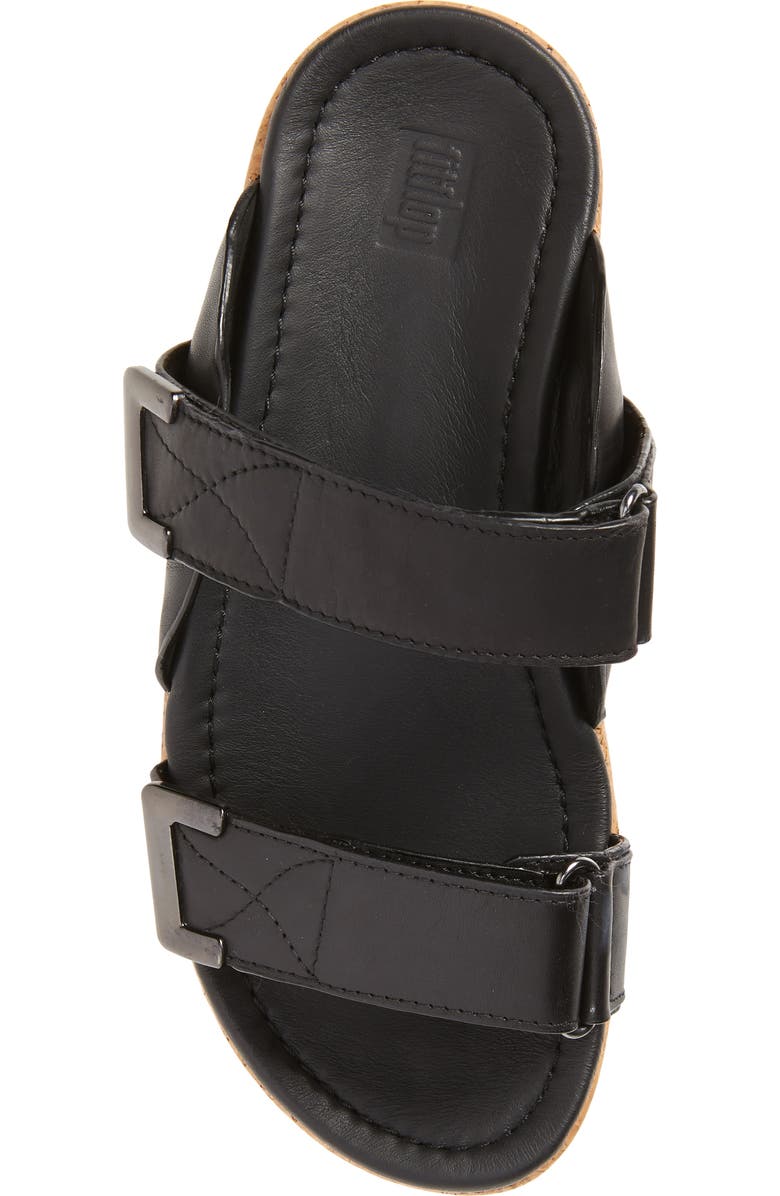 FitFlop Remi Platform Wedge Slide Sandal, Alternate, color,