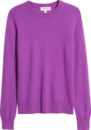 Nordstrom Cashmere Crewneck Sweater