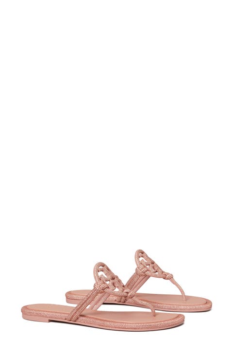 Miller Knotted Pavé Thong Sandal (Women)