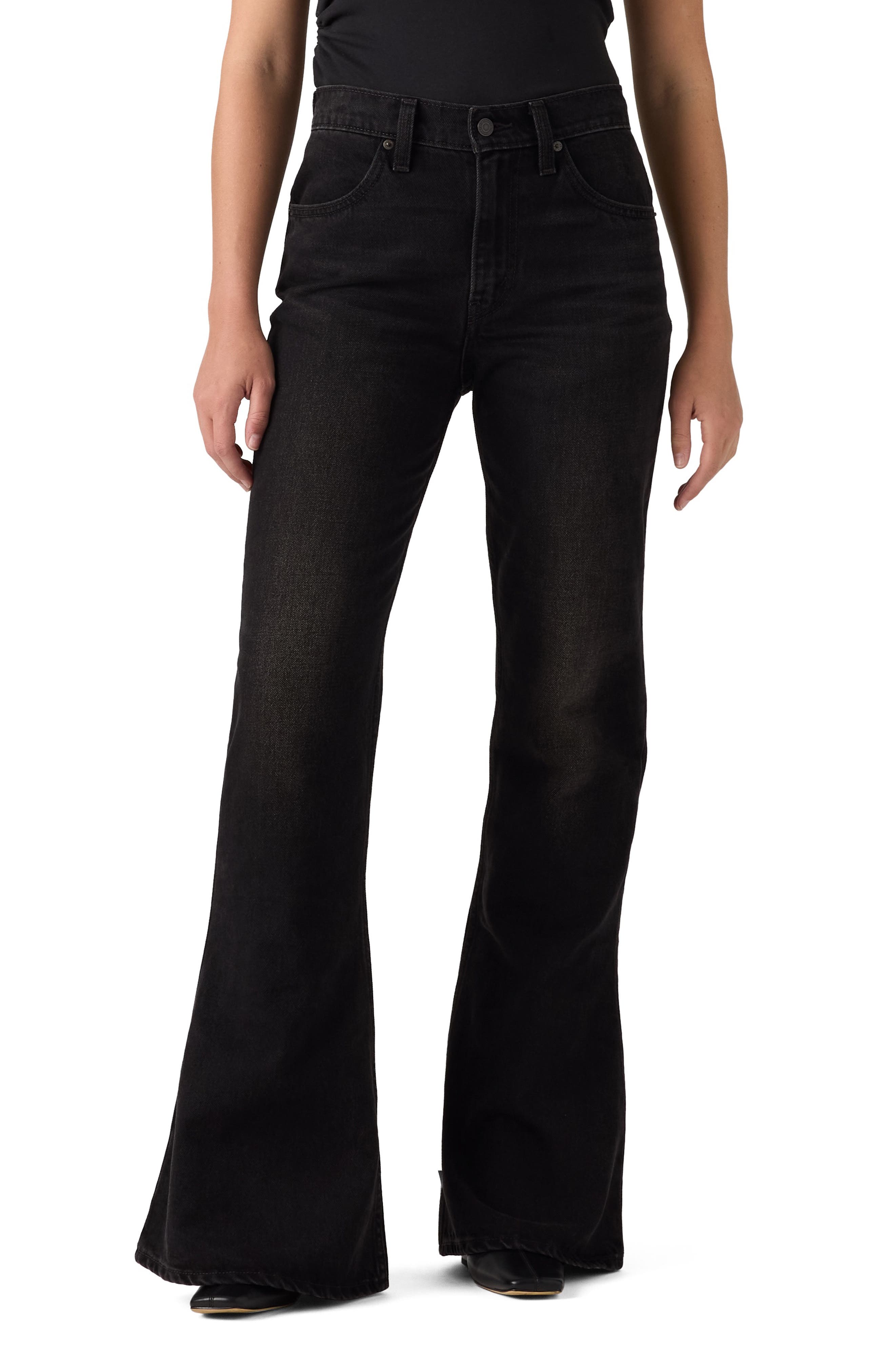 Levi's Puddle High Waist Flare Jeans (Women) | Nordstrom