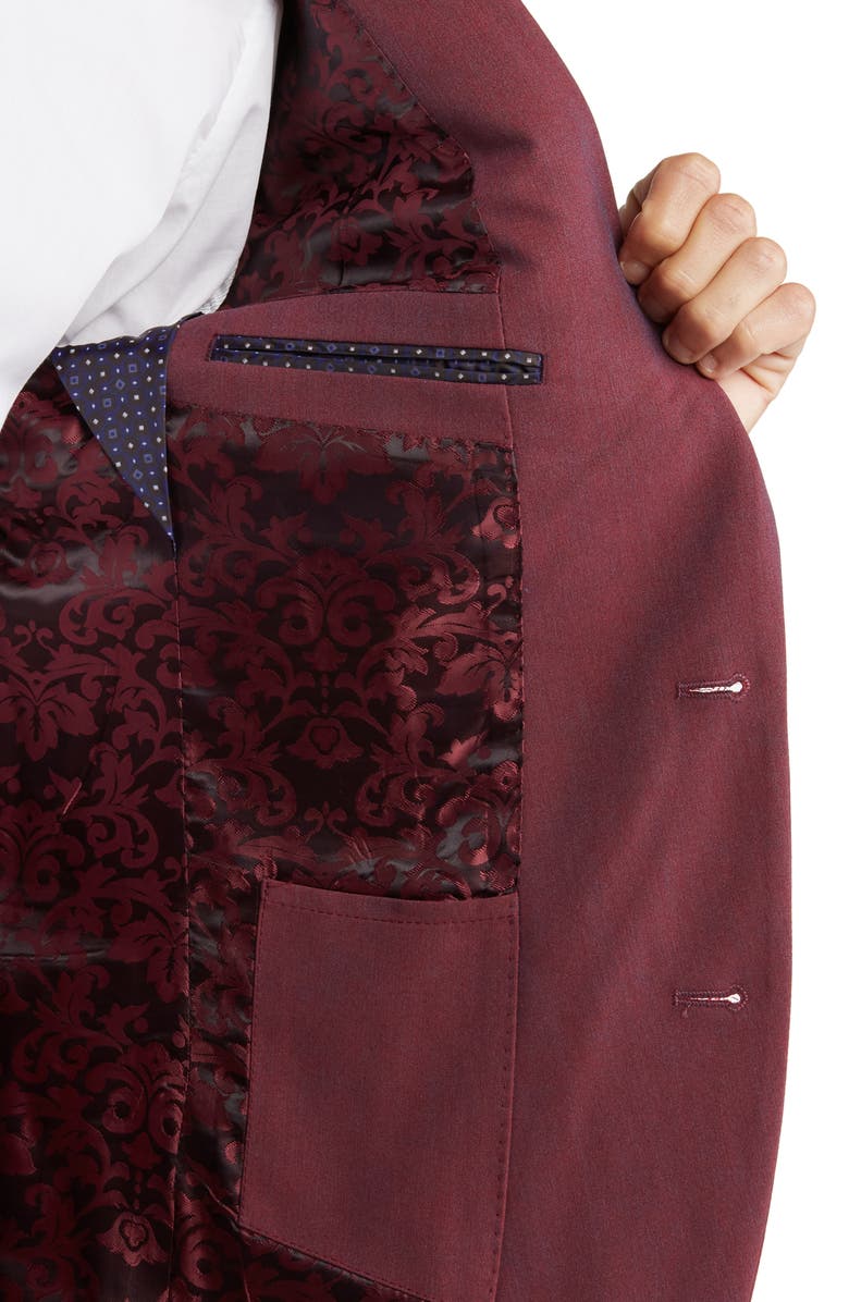 SAVILE ROW CO Bi-Stretch Mohair Solid Suit, Alternate, color, 