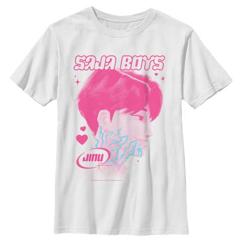 Boy's KPop Demon Hunters Jinu Saja Profile  Graphic T-Shirt