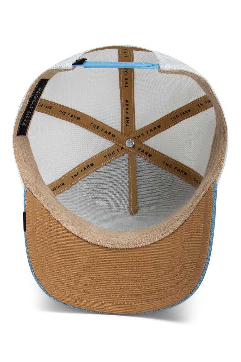 Rooster Patch Snapback Baseball Cap, Alternate, color, WHITE