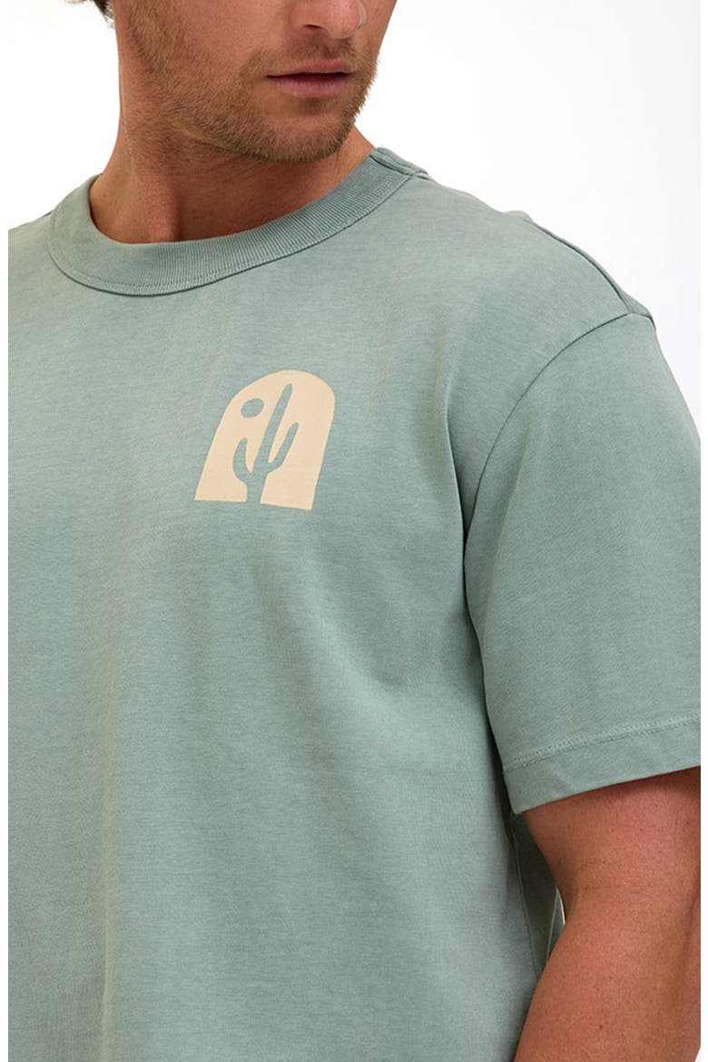 Lone Cactus Cotton Graphic T-Shirt, Alternate, color, SPEARMINT