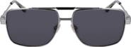 FERRAGAMO Gancini Prisma 60mm Navigator Sunglasses