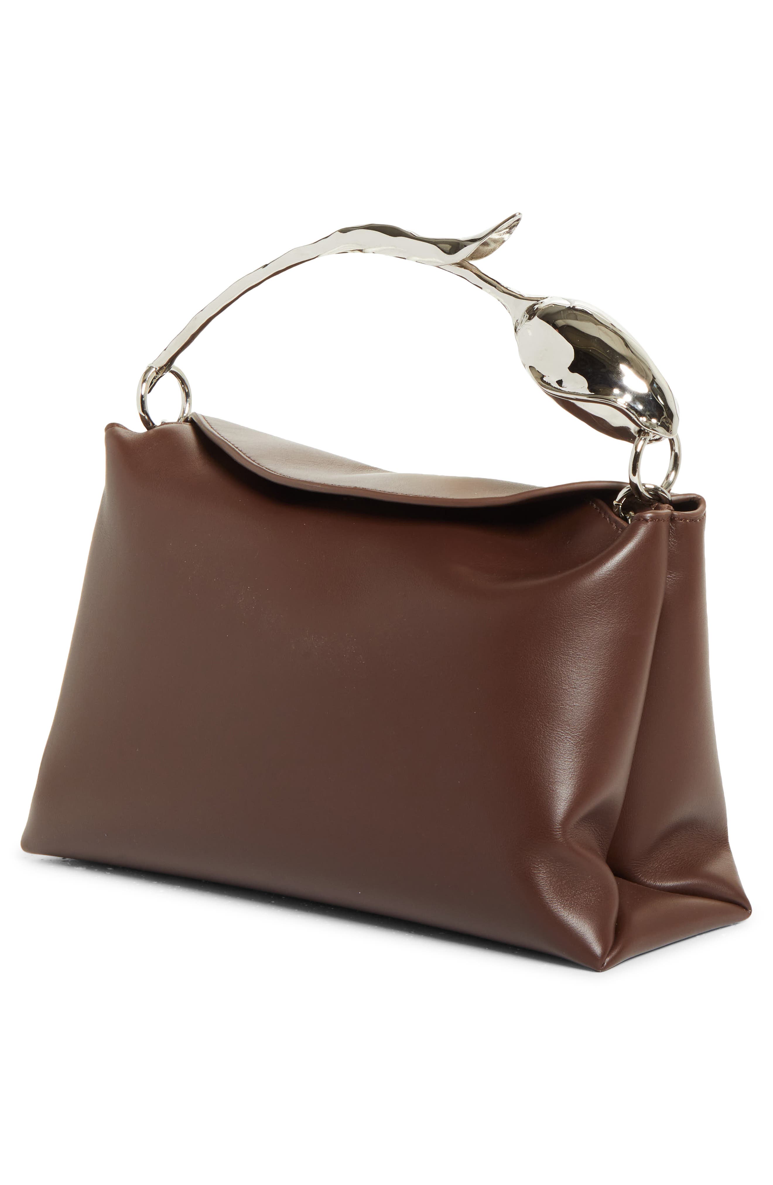 Erdem Medium Bloom Bag, Alternate, color, Chestnut