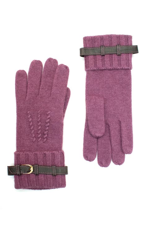 gloves with nappa belt