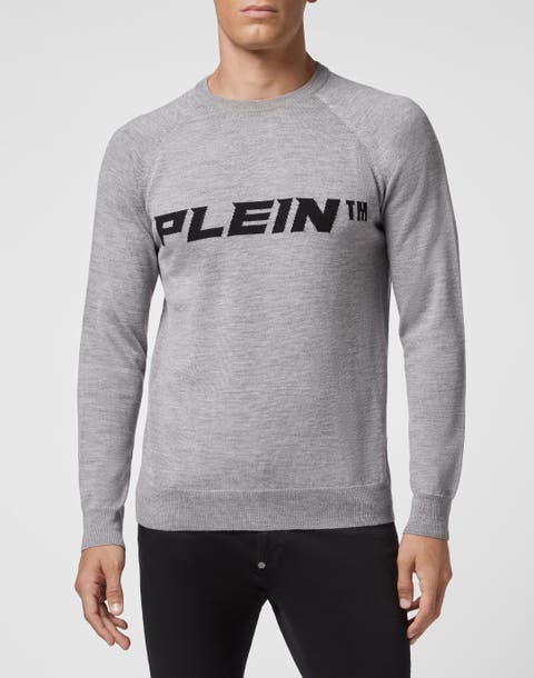 Wool Pullover Round Neck Ls Men