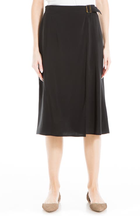 Faux Wrap Skirt