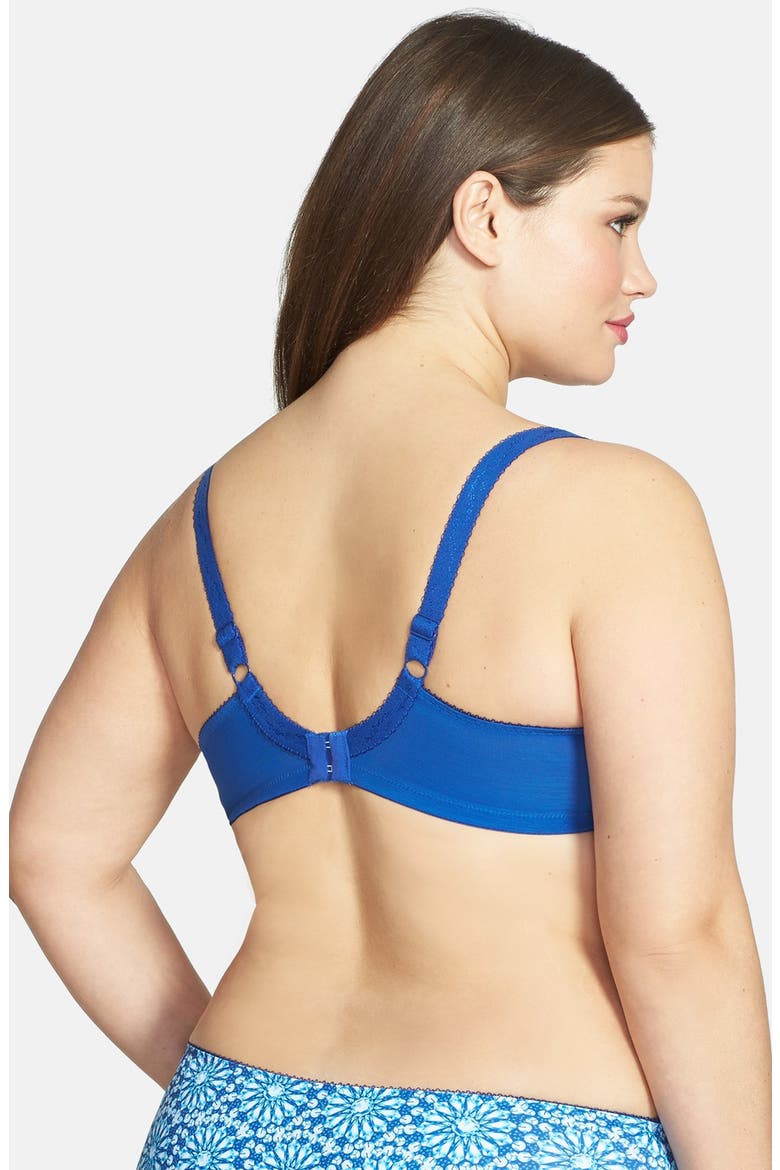 'Tiffany' Underwire Plunge Bra, Alternate, color, SAPPHIRE