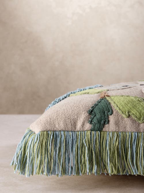 Gauri Kohli Montana Throw Pillow Cover In Multi