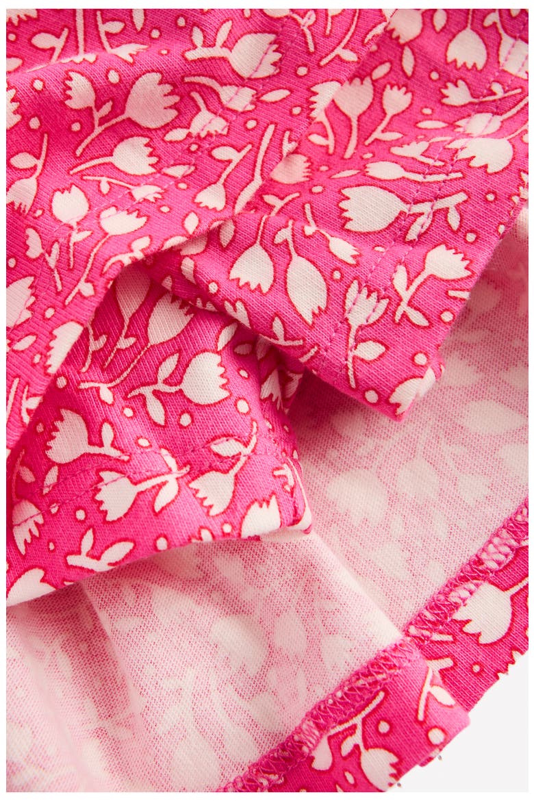 Kids' Tulip Pleated Cotton Skort, Alternate, color, PINK TINY TULIP