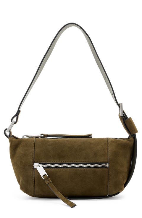Mini Vega Suede Shoulder Bag