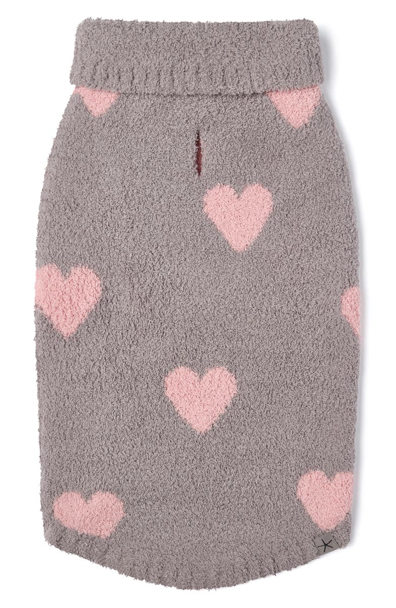 Barefoot Dreams<sup>®</sup> CozyChic<sup>®</sup> Heart Print Pet Sweater, Alternate, color, 