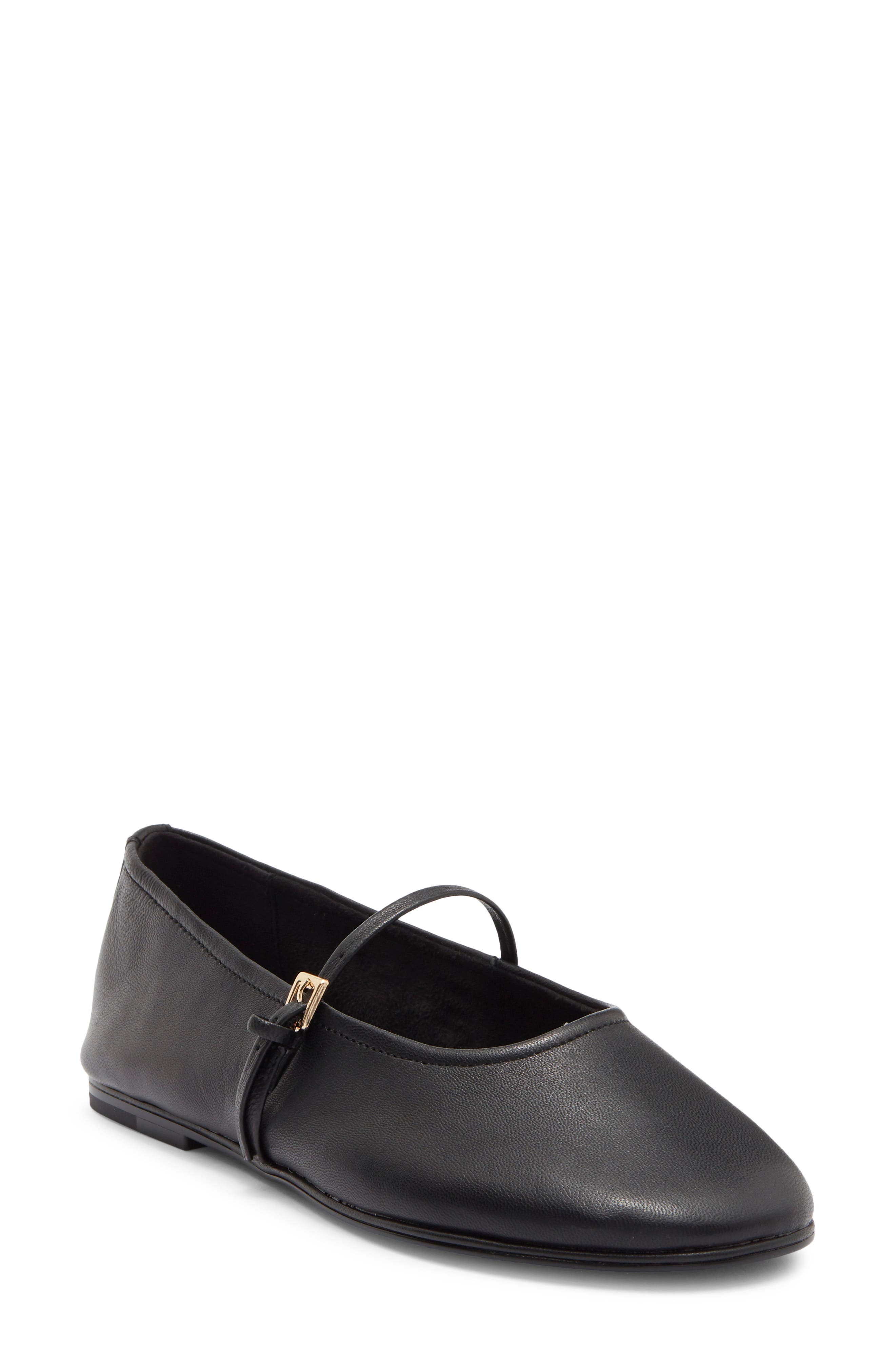 Magda Leather Mary Jane Flat
