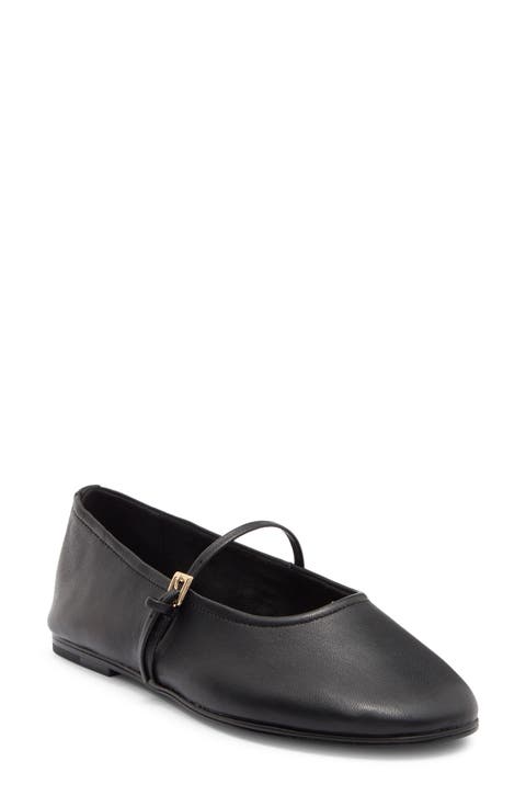 Magda Leather Mary Jane Flat