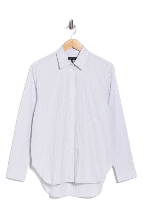 Monty Stripe Button-Up Shirt